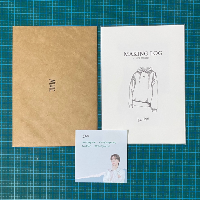 Made By Artist BTS Official Making Log Hoodie With You Jimin