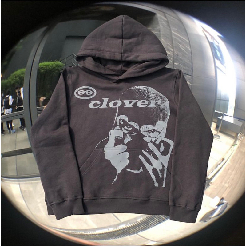 99clover dark grey hoodie