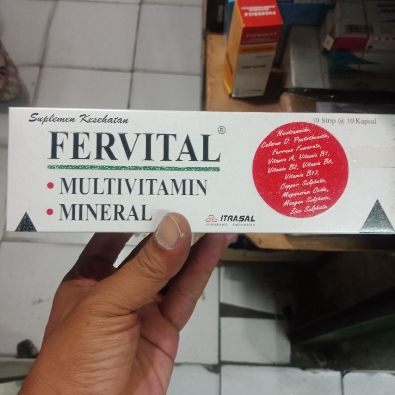 FERVITAL Multivitamin Mineral 100kaplet