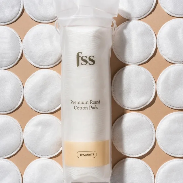 FSS For Skin's Sake Premium Round Cotton Pads Kapas Pembersih Wajah