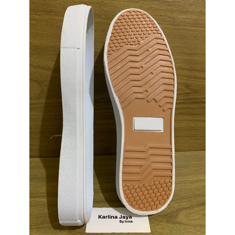 Outsole Sepatu Casual Sneakers Outsole Alas Bawah Vans Kets TPR dan karet Classic 8 Size 36 sd 43