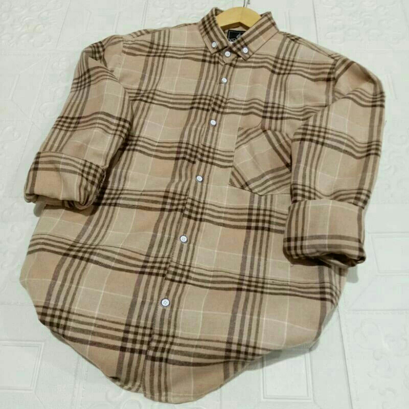 Kemeja Flanel Lengan Panjang Premium Volcom