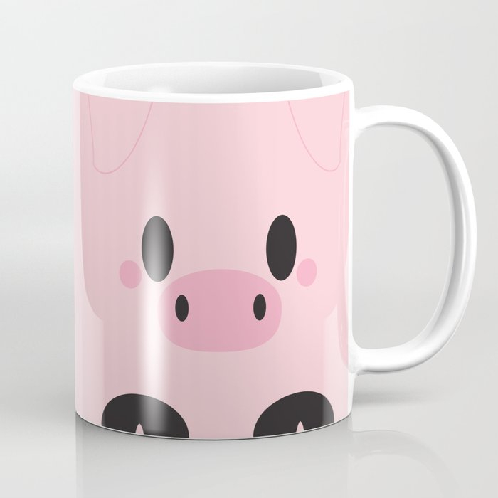 Mug Cangkir Unik Piggy Block
