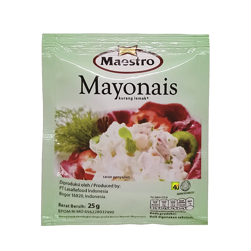 

Maestro - Saus Mayonais - 25 gr SACHET KECIL