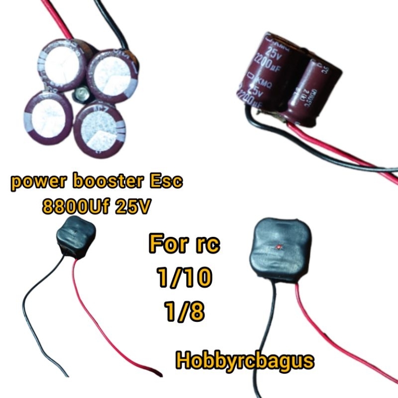 Rc kapasitor esc
