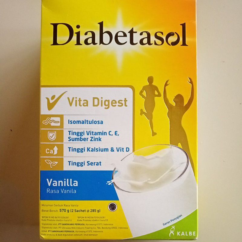 

diabetasol vanila 570 gr