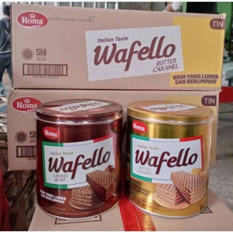 roma wafello kaleng