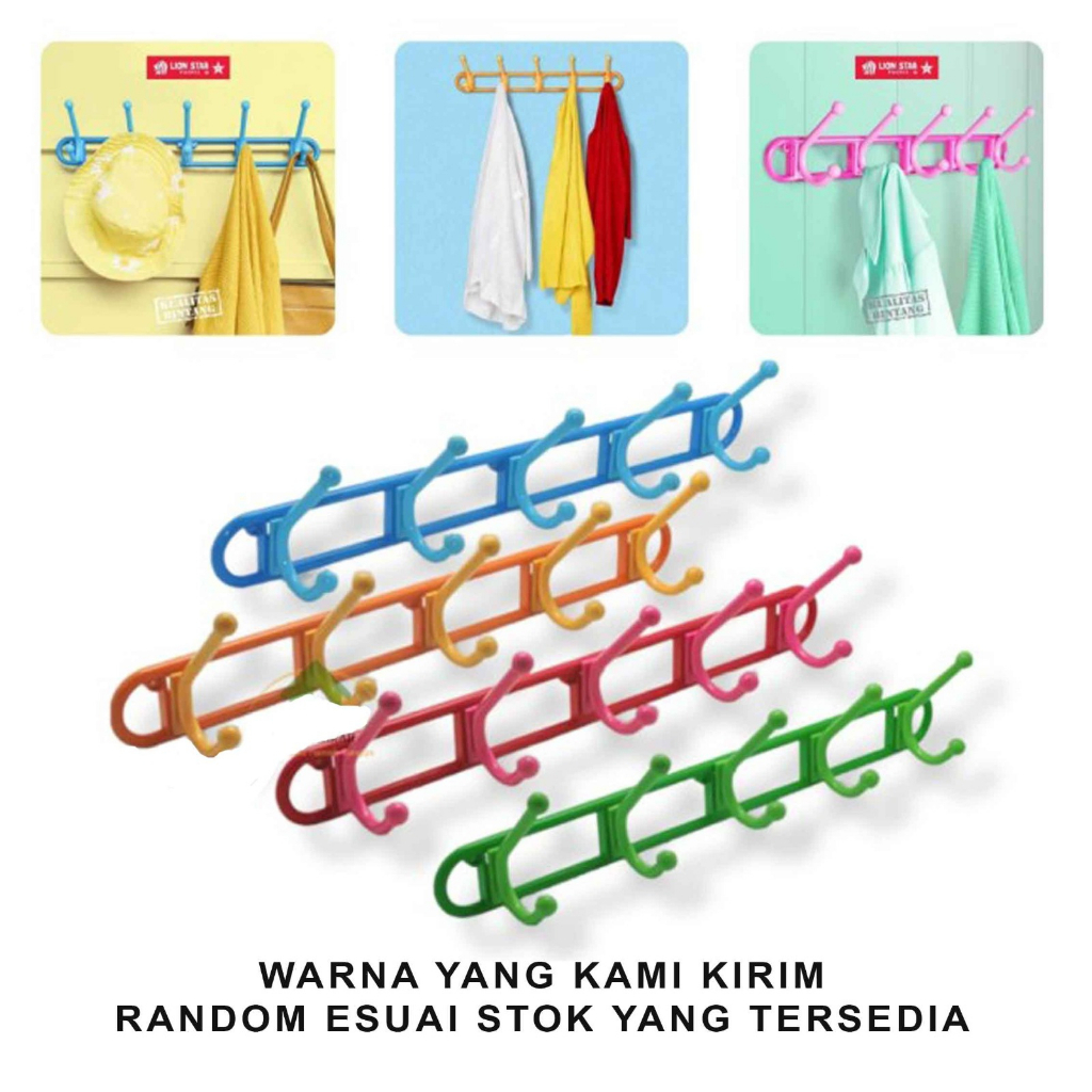 Gantungan Anti Karat* Kapstok Stainless* Hanger Multifungsi* Gantung