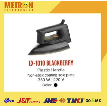 MASPION EX-1010 BLACKBERRY / SETRIKA EX 1010 BLACKBERRY / EX1010