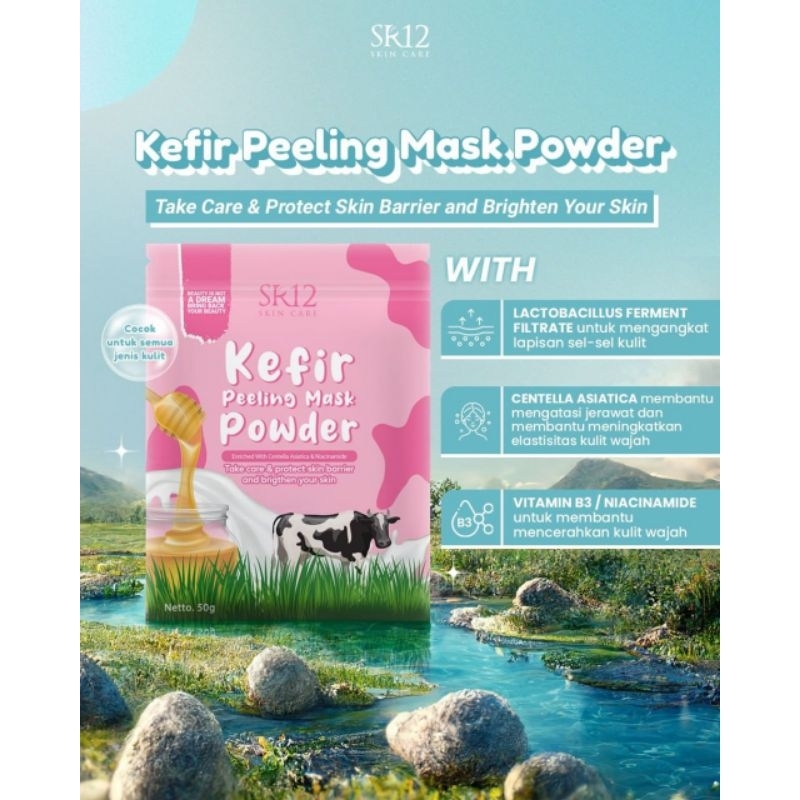 KEFIR MASK / MASKER KEFIR / MASKER KEFIR SR12