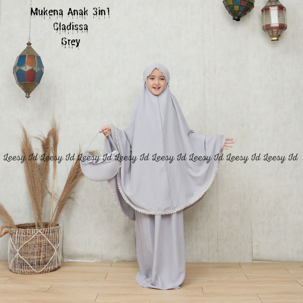 Leesy - Mukena Anak 3in1 Cladissa
