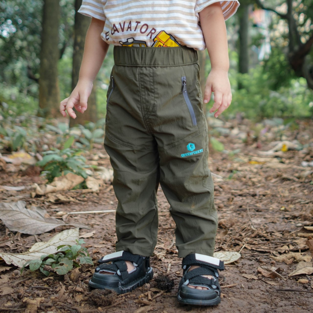 Greenforest Suren Kids - Celana Panjang Anak Laki-laki dan Perempuan Anti UV