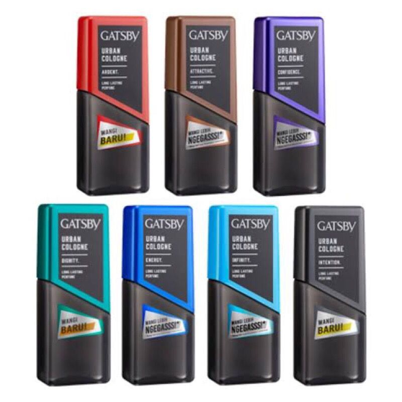Gatsby Urban Cologne Energy Intention Ardent Dignity Infinity Confindence Getsby Urban Cologn Parfum