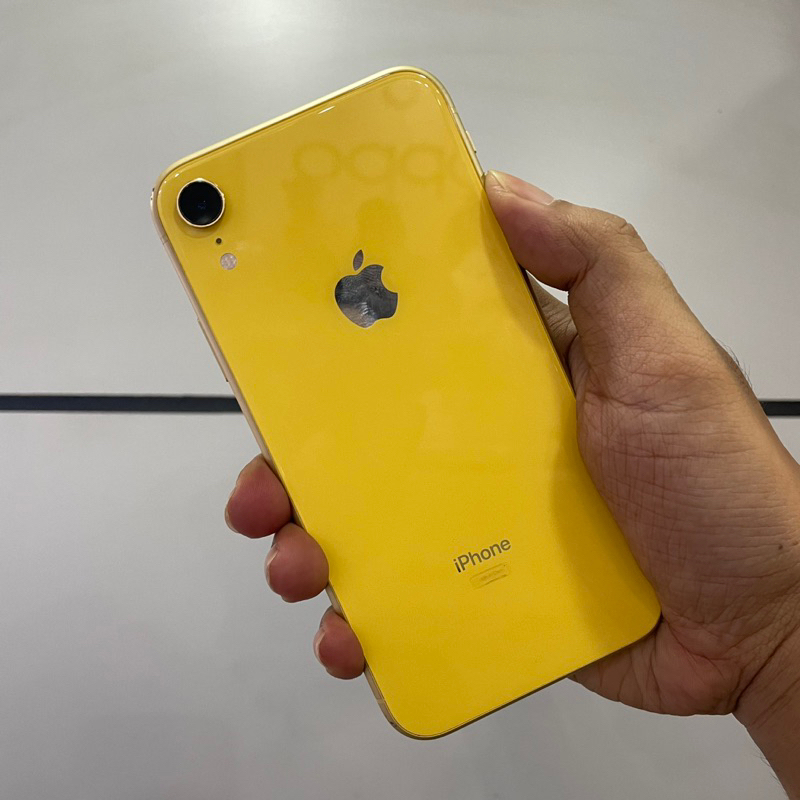 iphone xr eks resmi ibox 64gb second bekas mulus fullset original