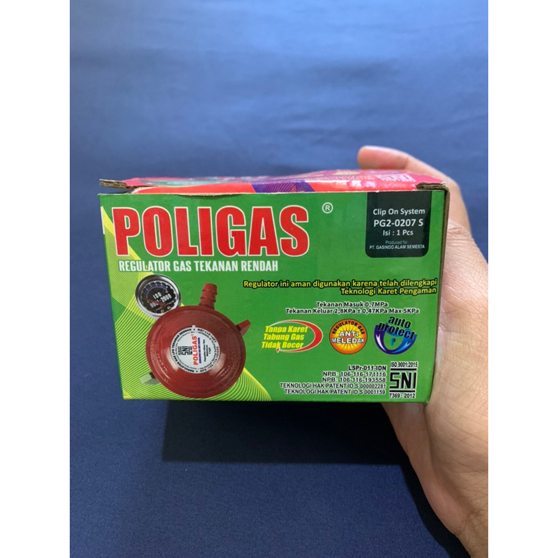 regulator gas 2kunci poligas