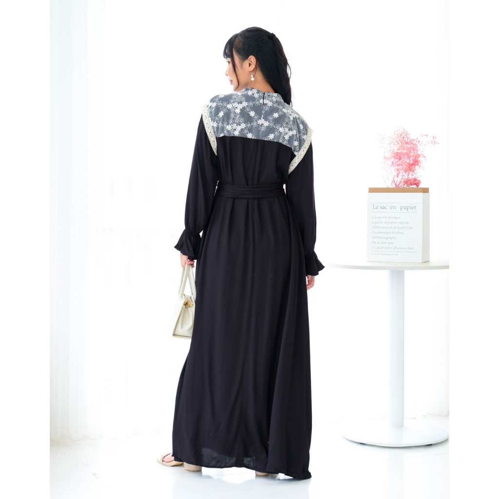 Myrubylicious ATRIA MAXI DRESS| DRESS | DRESS WANITA | DRESS BROCADE | BAJU MUSLIMAH