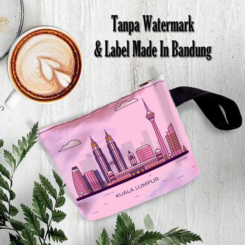 [GROSIR] Souvenir Pouch Dompet Kuala Lumpur Malaysia