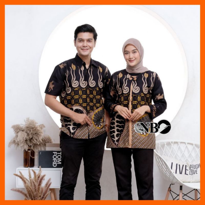 COUPLE HEM BLUS MODERN TRANDING INTERNATIONAL BATIK COUPLE TERLARIS