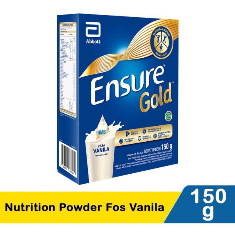 

[ ] Ensure Gold HMB Vanila 150gr Susu Nutrisi Dewasa (EXP 2024)