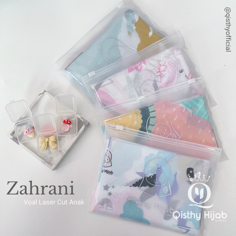 Jilbab Anak Zahrani Segi Empat | Jilbab Anak VOAL PRINTING | BONUS BROS Karakter | Jilbab Segi Empat Instan Anak | MOTIF UNICORN PRINCESS | HIJAB ANAK LUCU | KERUDUNG ANAK KARAKTER by Qisthy Hijab