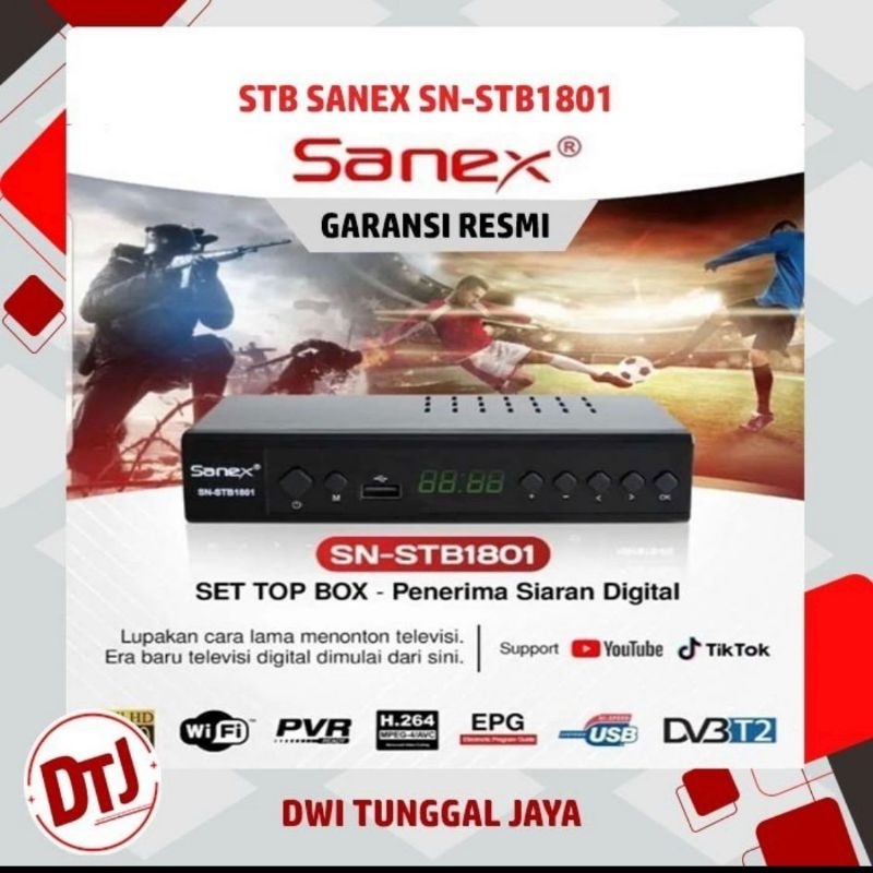 STB SET TOP BOX TV DIGITAL RECIEVER 2 PORT USB