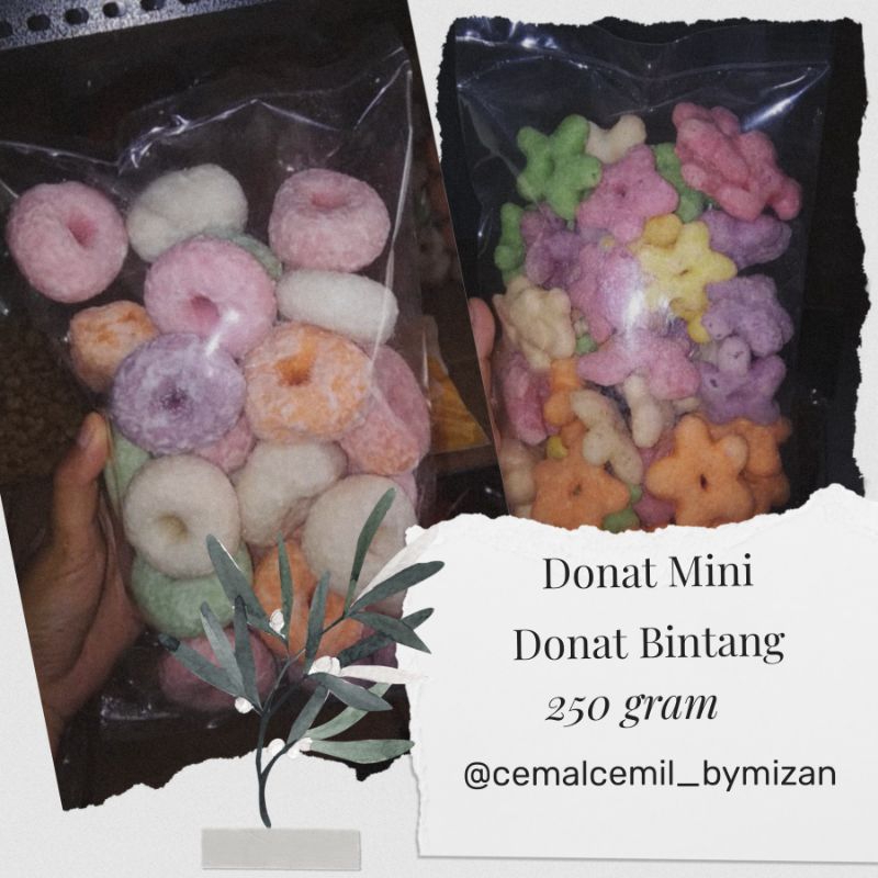

Donat Mini dan Donat Bintang || 200 Gram