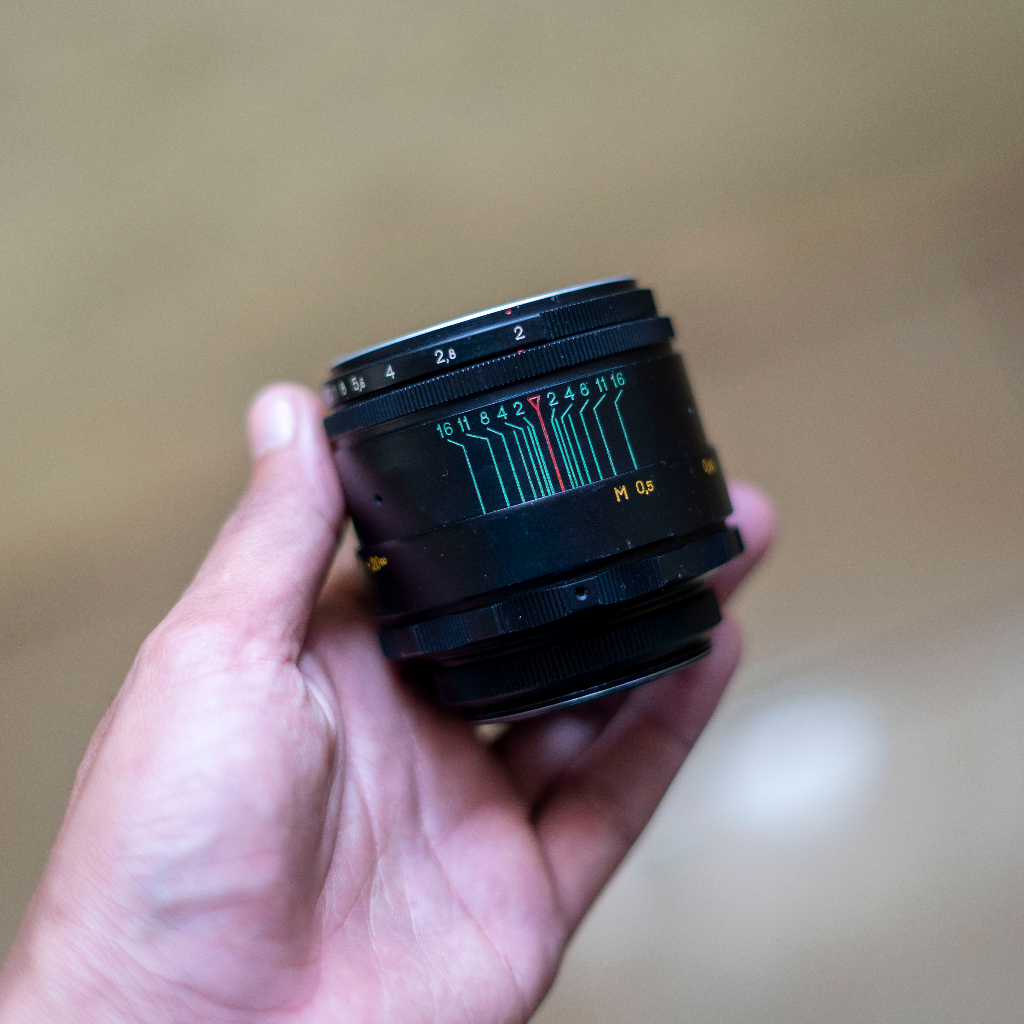 LENSA MANUAL HELIOS 44-2 SWIRLY BOKEH