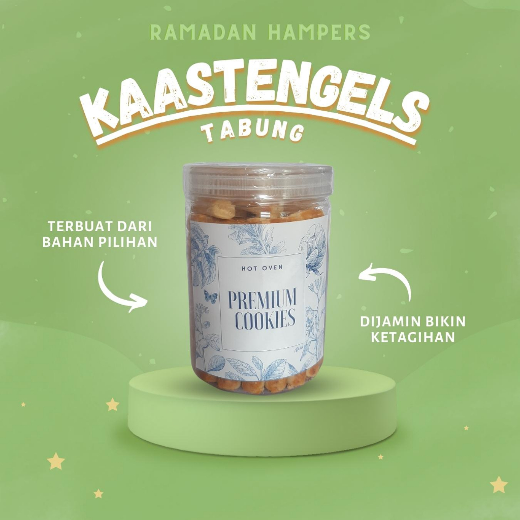 Kue Kering Premium Kaastengels / Kue Kering Kastengel / Hampers Premium Kue Kering Lebaran / Hampers