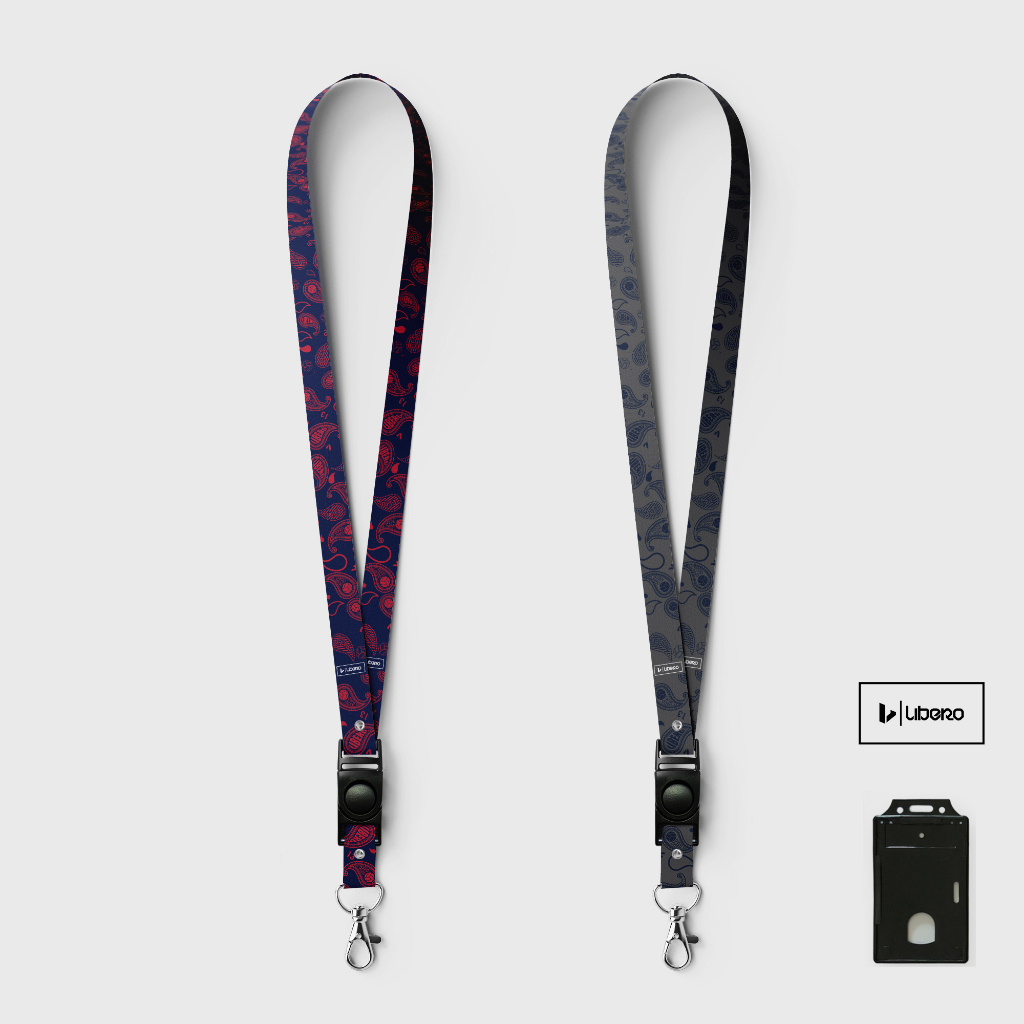

LIBERO LANYARD PAISLEY UNTUK ID CARD DAN PODS + FREE FRAME ID CARD | LIBERO ACCESSORIES