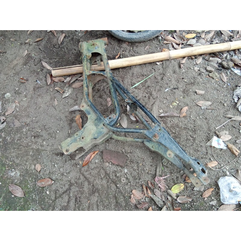 frame rangka honda win 100 original set swing arm