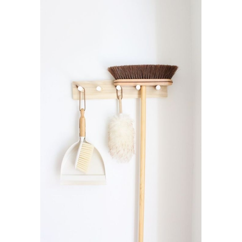 Holder sapu - Gantungan sapu vintage - cantolan kebersihan - cantolan baju - gantungan