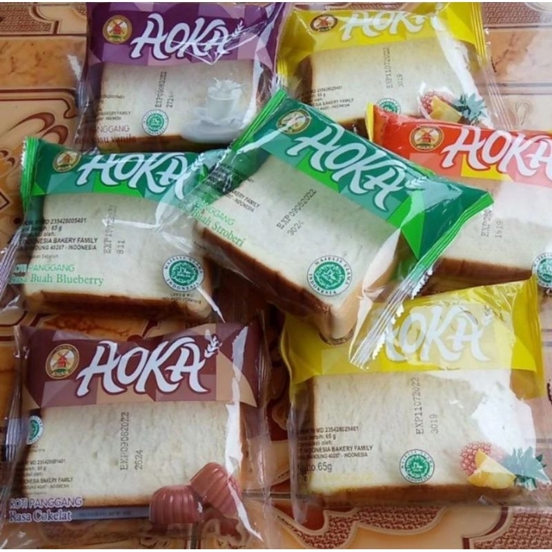 

AOKA | Roti panggang / roti gulung / momotaro kukis [ pcs ]