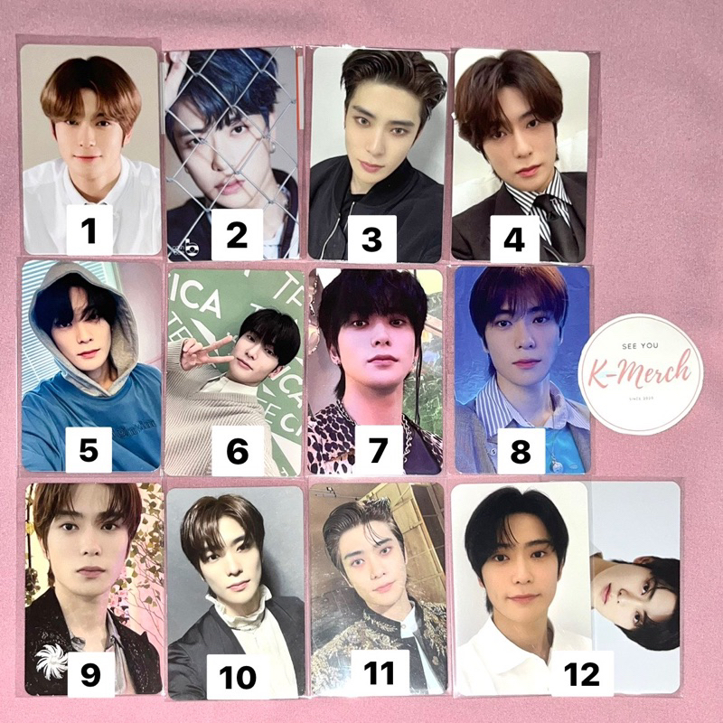 JAEHYUN PHOTOCARD Cashbee Neozone Resonance Kihno Arrival Universe AR TICKET NCT 127 Fanmeeting 4x6 