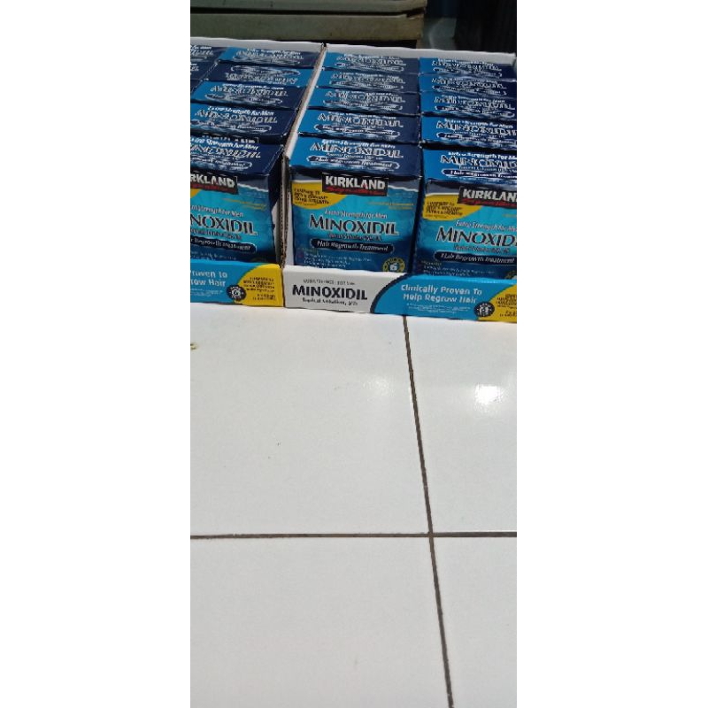 Minoxidil original 1box isi 6botol
