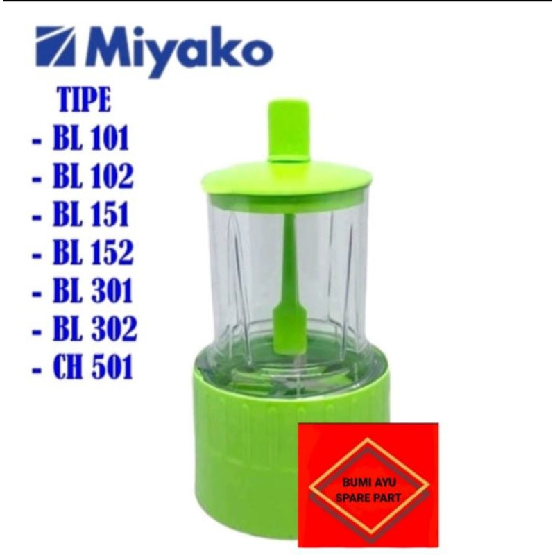 monting set bumbu basah dan kering blender Miyako model baru,umum, universal,mata pisau stainless