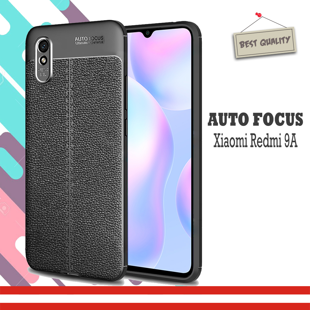 Case Auto Focus Xiaomi Redmi 9A Softcase Auto Focus Leather Experience Slim Ultimate