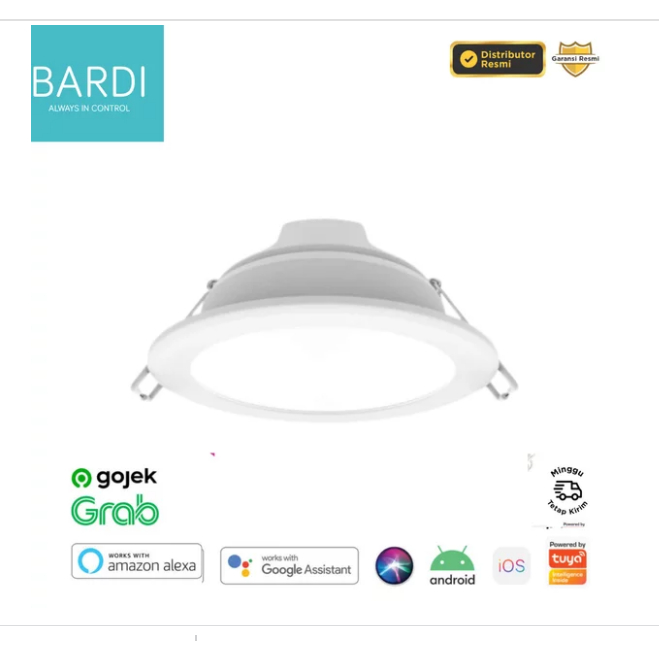BARDI Smart Beacon Panel Downlight 14W RGBWW Bluetooth