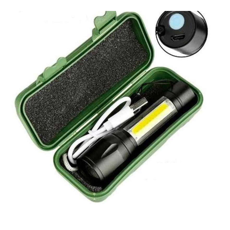 DYNAMIC-Senter Swat Mini Zoom Senter LED COB