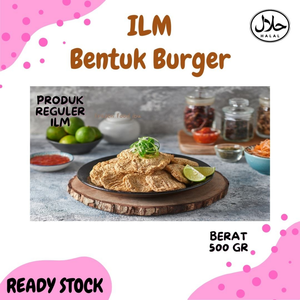 

ILM Ikan Olahan Bentuk Burger Gorengan Tempura Gepeng 500gr Frozen Food Banjarmasin BISA KIRIM INSTAN