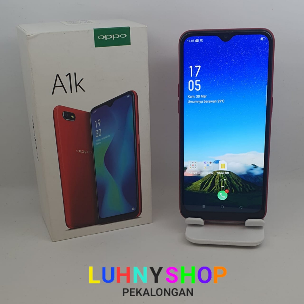 Oppo A1k 32gb Ram 2gb No Minus Mulus Seken Second