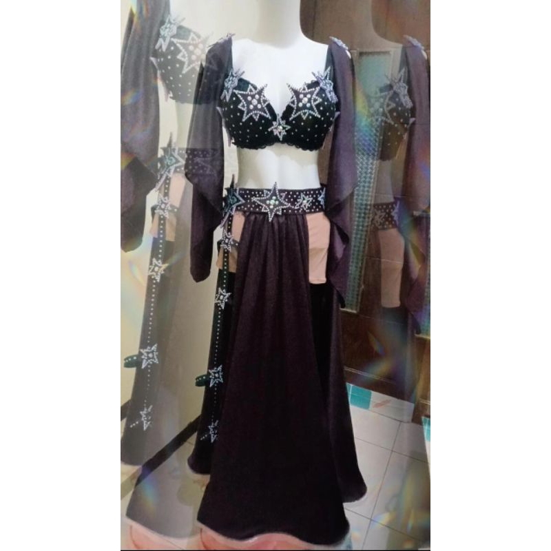 baju belly dance/kostum belly dance/belly dance costume perform murah