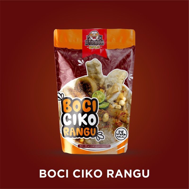 

BOCI CIKO TULANG RANGU | Boci Maknyos