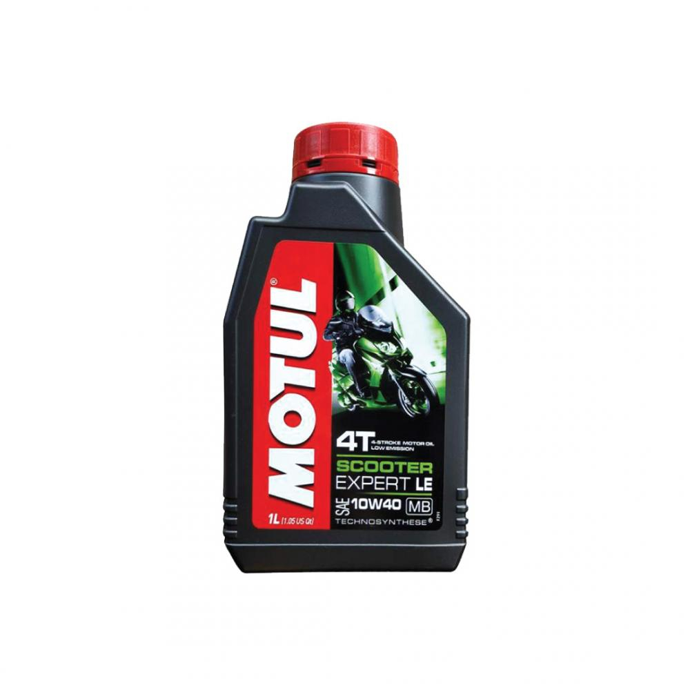 OLI MESIN MOTOR MATIC MOTUL SCOOTER EXPERT LE 10W40 1LITER