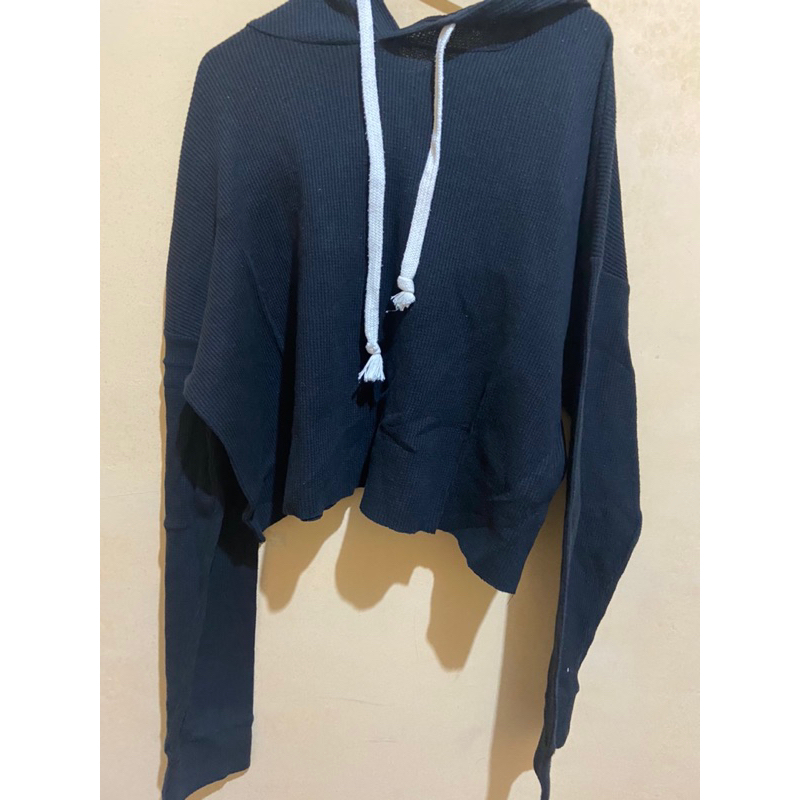 hoodie crop forever 21