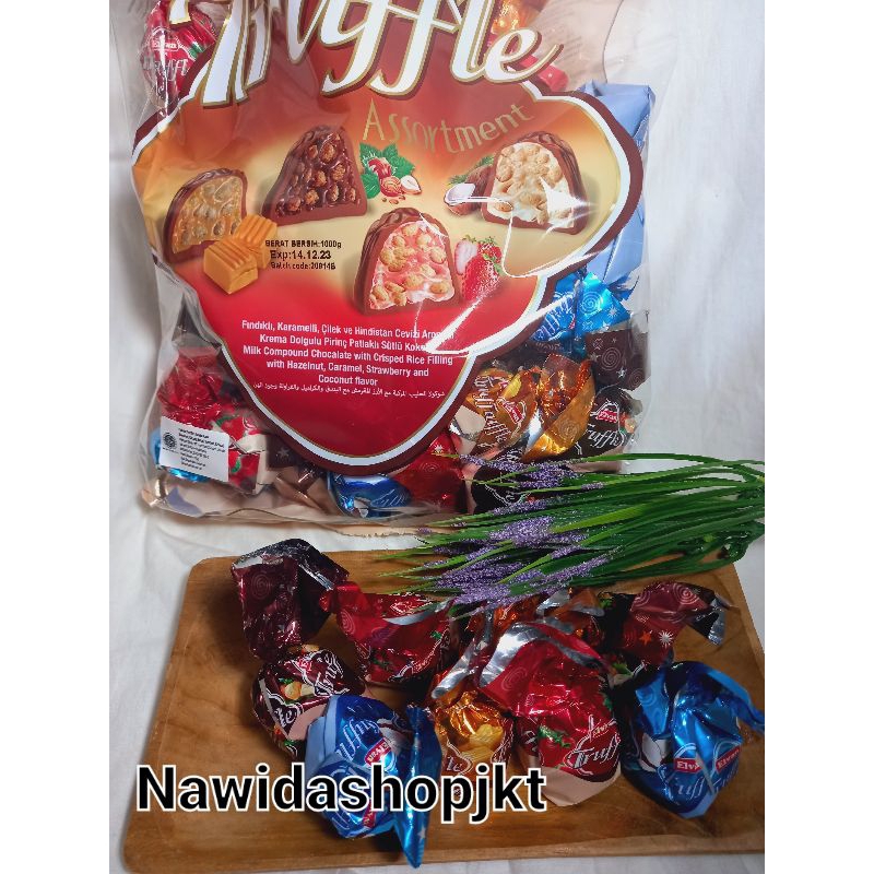 Coklat Truffle 1 Kg Mixed packing Langsung dari Turki Oleh Oleh Haji Umroh