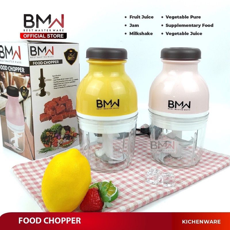 BMW BLENDER KAPSUL/BLENDER FOOD CHOPPER/BLENDER BUAH SAYUR DAGING