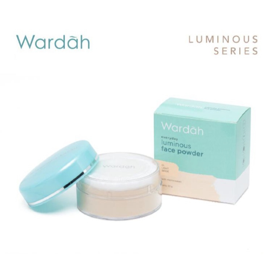 Wardah Everyday Luminous Face Powder 30gr | Loose Powder | Bedak Tabur