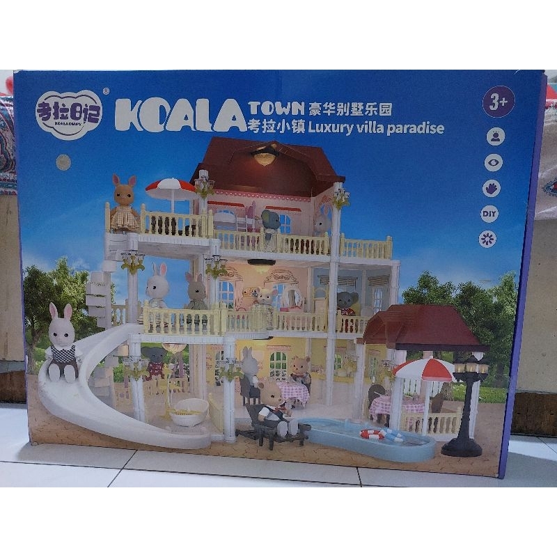Koala House Apartemen+Sliding Mainan Rumah Anak