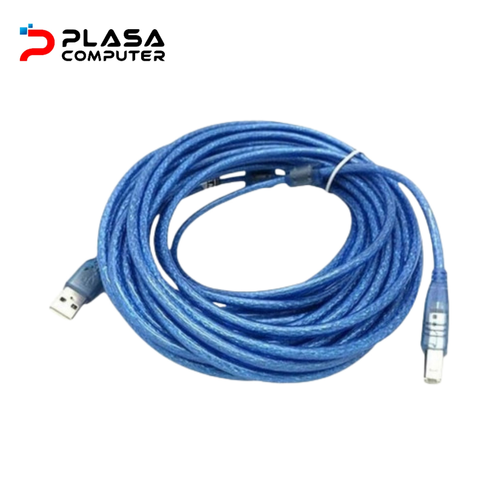 Kabel Printer USB 10 Meter - USB Printer Cable 10 Meter