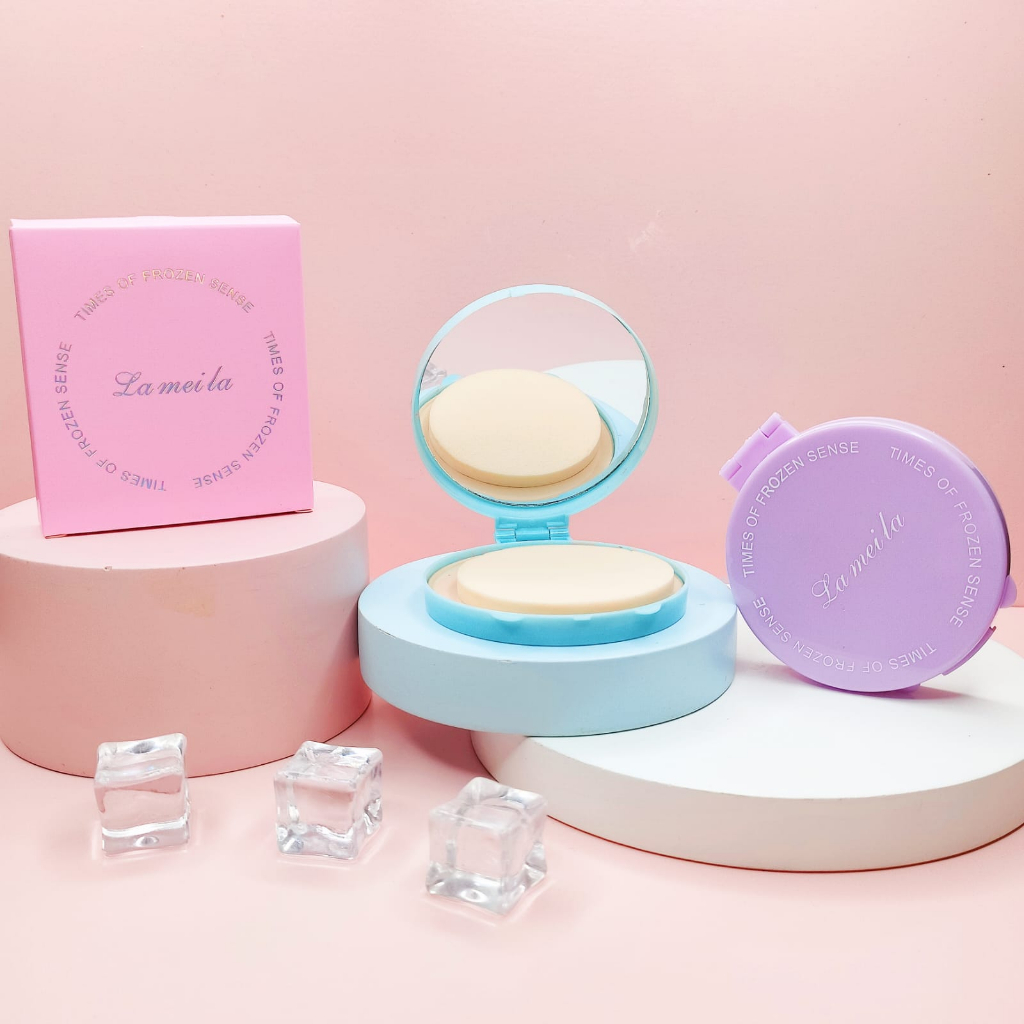 [READY !!!] Lameila Compact Powder / Bedak Padat Lameila 3 Shade